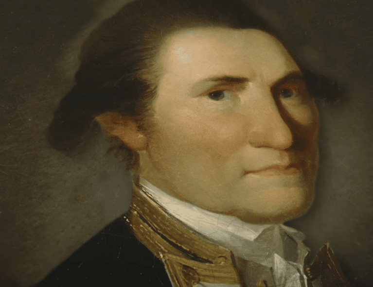 Painting of Captain James Cook